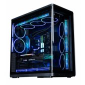 _8479203 Zalman P60, ATX vidutinio dydžio bokšto tipo kompiuterio korpusas, 5 x 120 mm ARGB ventiliatoriai, juodas