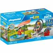 PLAYMOBIL 71476 City Life Starter Pack Smagios vandens pramogos namuose, construc