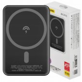 K14S 5000mAh Magsafe juodas