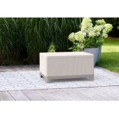 Scandi Storage Table Pebble Grey/ Light Beige