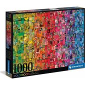 Clementoni Puzzle 1000el color boom Collage 39595