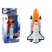 Space rocket with metal spacecraft Aerospace Light and sound effects