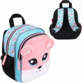 Bambino Squirrel Voverė D7 mėlynai rožinė