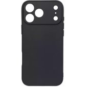 "Silicon Box Case Apple iPhone 17 Pro Max" Black
