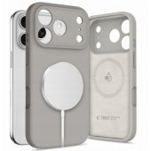 Silicone MagSafe iPhone 17 Pro Stone Grey