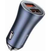 TZCCJD-A0G Golden Contactor Pro Dual quick car charger 2x USB 40W Grey