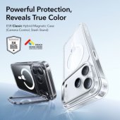 Classic Hybrid Kickstand MagSafe iPhone 17 Pro Max Clear