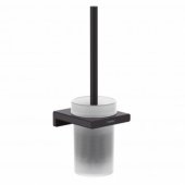 Hansgrohe pakabinamas WC šepetys, juodas (41752670)