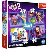 TREFL DISNEY Inside Out 2 dėlionių rinkinys 4in1