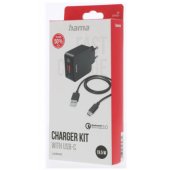 Charger USB-C Cable Qualcomm 19.5W Black