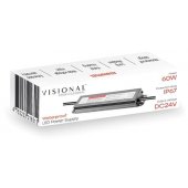 Vandeniui atsparus LED maitinimo šaltinis 24 V, 2,5 A, 60 W, IP67