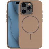 "Silicone Thin Mag Case Apple iPhone 17 Air" Brown