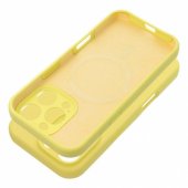 Silicone 2mm Phone Case with MagSafe iPhone 17 Air Yellow