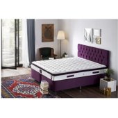 Purple 150x200 cm Double Size Padded Soft Mattress
