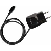 Mini Travel Charger 1A Micro USB Black