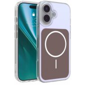 Hidden Pearl Epoxy Mag Case iPhone 17 Brown