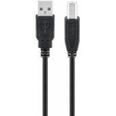 93596 USB 2.0 didelės spartos kabelis, 1.8 m juodas