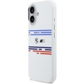 M Silicon Horizontal Line MagSafe iPhone 17 White