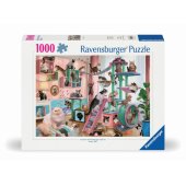 _6820963 Ravensburger dėlionė 1000 pc Kačių kambario rojus