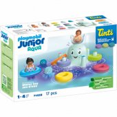 PLAYMOBIL 71438 Junior Aqua & Tinti: spalvingas aštuonkojis, konstrukcija to
