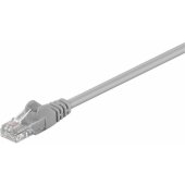 68342 CAT 5e jungiamasis kabelis, U/ UTP 1 m pilkas
