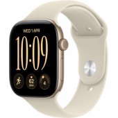Watch Series 12 Cellular 46mm Light Gold/ Sand Band M/ L