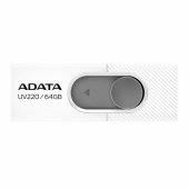Atmintukas UV220 64GB USB 2.0 baltas AUV220-64G-RWHGY