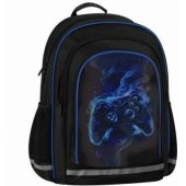 School Backpack Pad Black