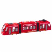 City Metro Opening Doors Lights Sounds Red 1:16
