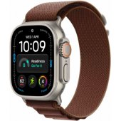 49 mm bordo spalvos Alpine Loop Natural Titanium Finish Small