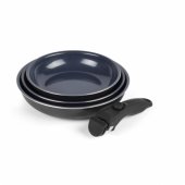 RH03314 Marine Smart Clip 4 Piece Fry Pan Set