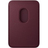 iPhone FineWoven piniginė su MagSafe, burgundiška