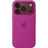 iPhone 18 Pro Silicone Case with MagSafe Magenta