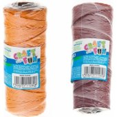 Craft with Fun CF OZDOBA DEK TASMA SZNUR 60M/ 1MM NAT MIX2 12/ 96