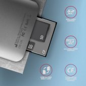 CRE-S3C SuperSpeed USB-C UHS-II skaitytuvas