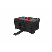 Toolbox KETER Stack®N®Roll (17210832/ 253384) 2 drawers Black