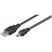 50768 USB 2.0 Hi-Speed kabelis 3 m, juodas