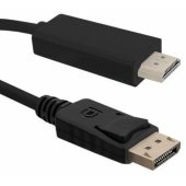 Qoltec kabelis DisplayPort v1.2 / HDMI | 4Kx2K | 1m