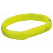 Trixie USB šviečiantis antkaklis, M-L: 50 cm/ 17 mm, žalias