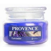Candle Lavander 10x10x8cm