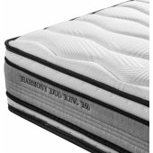 Spring mattress HARMONY DUO KING 180x200xH30cm Flippable
