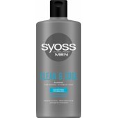 Syoss Syoss Men Clean & Cool gaivinamasis šampūnas – normaliems ir