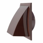 _7579187 VENTILIACIJOS GROTELĖS, PLASTIKINĖS, 190X190MM 125MM, IŠORINĖS