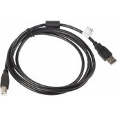 USB-A - USB-B laidas 1.8m juodas