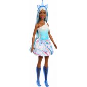 Barbie Mattel Unicorn Doll Blue Outfit HRR14