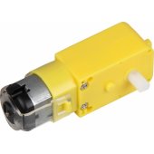 Gear motor including the wheel