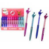 Flamingo mėlynas tušinuko užpildas, 0,7 mm, asorti