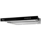 WK-7 LIGHT GLASS 50 INOX juoda