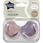 Orthodontic Soothers Moda 18-36m 4334369 2pcs
