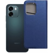 Smart Case Book Oppo A6 Navy